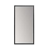 Habitat Decor 24-in by 12-in Mari Black Rectangular Mirror