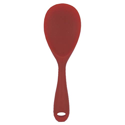 Colher para Cozinha de Silicone - 23 cm Vermelho