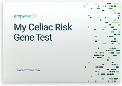 empowerDX Celiac Risk Gene Test Check HLA Genetic Risk Factors for Celiac Disease At Home Easy to Use Mouth Swab Test Ages 2+