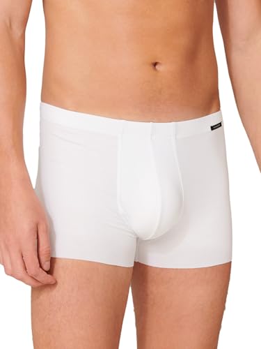 Schiesser Herren Laser Cut Soft Boxershorts, Weiß, XXL EU