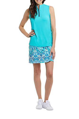 Tribal Women's Pull On Skort W/Pockets, Lagoon, Extra Large #TOP1