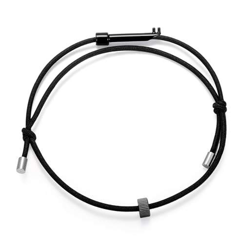 Iniscape Car Window Breaker Bracelet Escape Tool with Tungsten Bead & Handcuff Key (AHK3) Emergency Wristband for Tempered Glass Vehicle Rescue Tool EDC Survival Gear for Car Bus Truck(1)