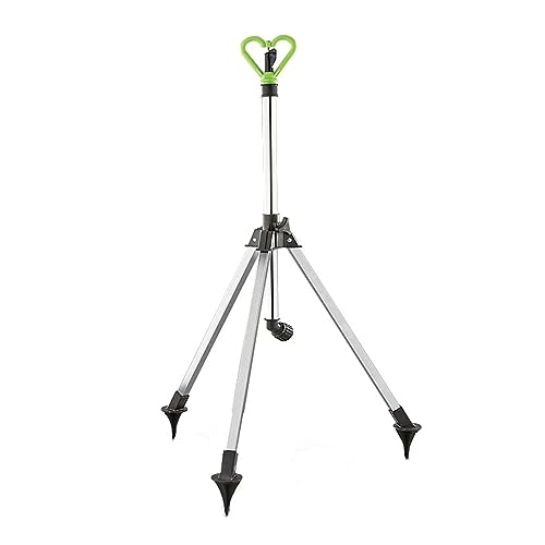 Revolving Tripod Sprinkler for Lawn Garden Adjustable 20 to 1900 Square Feet