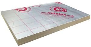 2400 x 1200 x 70mm Celotex GA4070 / Kingspan TP10 / TF70 / Ecotherm Ecoversal Foil Insulation **MINIMUM ORDER 8 SHEETS FOR DELIVERY** PRICE IS PER SHEET**