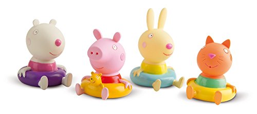 IMC Toys 360037 Peppa Pig badfiguren 4 stuks (gesorteerd) - Afbeelding 4