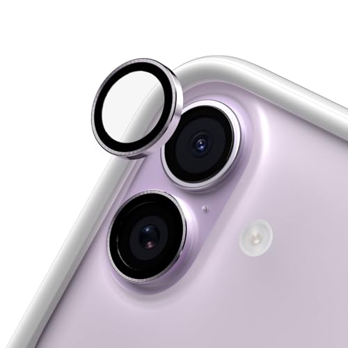 RhinoShield Protections pour objectifs photo compatible avec [iPhone 17/16 Plus / 16] Verre Trempé 9H | Résistant aux chocs et aux rayures, haute...