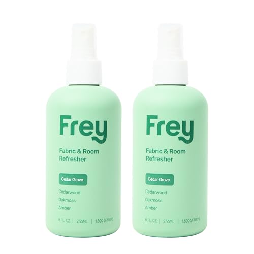 Frey Room Refresher | Cedar Grove | Crisp & Earthy - 8 oz | Pack of 2 | Eco-Friendly & Safe for All Spaces