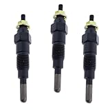 Seapple 3pcs Glow Plug 15951-65510 15951-65512 15951-65513 1595165510 1595165512 Compatible with Kub