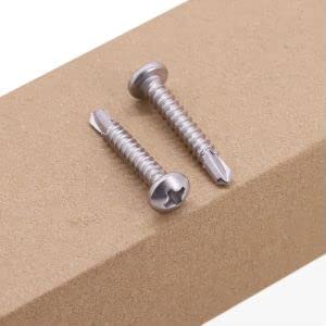#14 x 1-1/2 pulg Tornillos Pan Head Acero Inoxidable 30 PCS miniatura 6