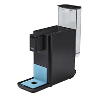 Tchibo Qbo ICONIC Pantone™ Premium Kapselmaschine für Espresso, Caffè und Caffè Grande, kompaktes, innovatives Design, Sky Blue – Ansicht 3