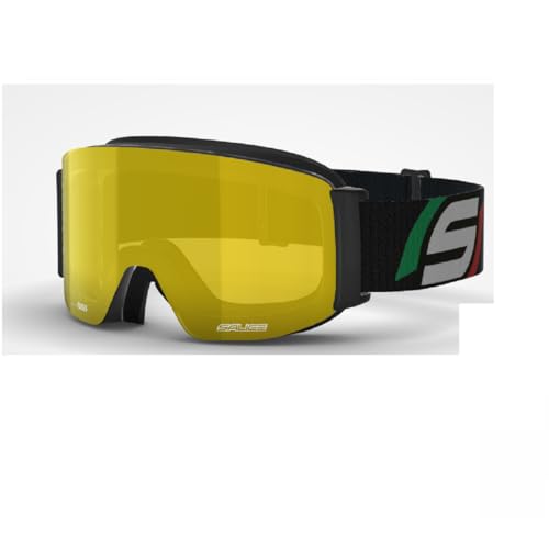  SALICE 102RWX MASCHERA DA SCI E SNOWBOARD CATEGORIA S1-S3 WINTER CON LENTE FOTOCROMATICA - DISPONIBILE IN 3 COLORI (NERO/ITALIA - LENTE RWX CAT. S1-S3)