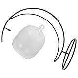 SUPVOX Vaso Colgante de Vidrio Transparente, Copa de Cristal Redonda Creativa, para Bar y Decoración del Hogar, Adecuado para Whisky y Vino, Diseño Suspendido Original Reutilizable