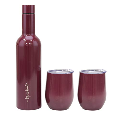 Top Shelf Wine Growler, 3 Piece Set