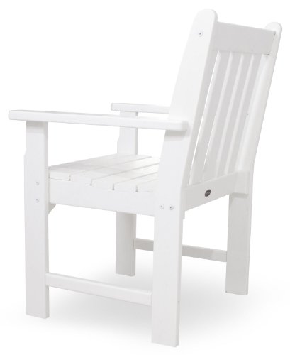 Polywood Gnb24Wh Vineyard Garden Arm Chair, White #TOP3