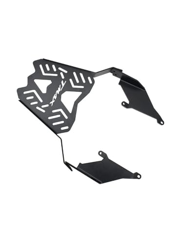 Cadre de porte-bagages moto haut de gamme TMAX 560 finition étagère noire alum
