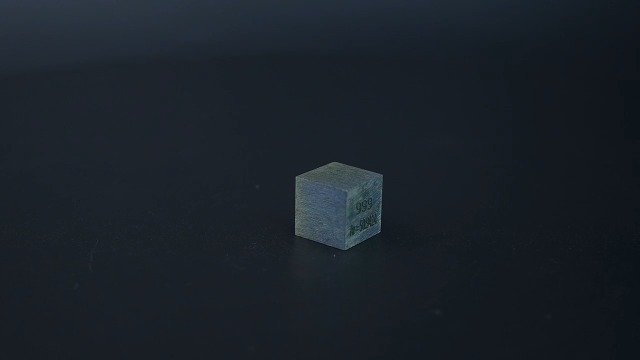 Image of 0.39 inch Vanadium Metal Element Cube 10MM Density Cubes 99.9% High Purity, Periodic Table of Elements Collection for Element Collections Hobbies, Pure Vanadium Cube(V 0.39 Inch)