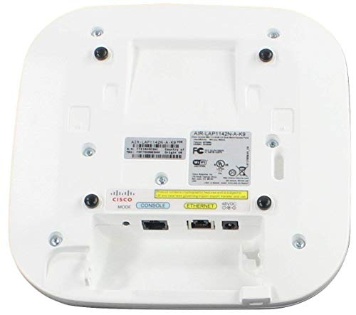 Image of Cisco Aironet AIR-LAP1142N-A-K9 802.11a /g /n PoE Dual Band Wireless Access Point w / Mounting Kit (Renewed)