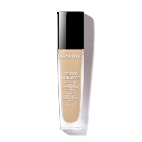Lancôme Teint Miracle Luminous Satin Foundation - Hydrating, Radiant Finish, Medium Coverage with SPF 15, 04 Beige Nature