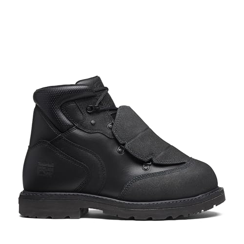Timberland PRO Timberland PRO Men's Ambridge 6 Inch Composite Safety Toe External MetGuard Industrial Work Boot, Black, 12M