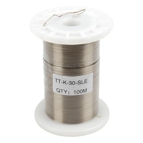 Cable de termopar tipo T para sensor de temperatura, PFA sólido 30AWG en rollo de 100 m 5