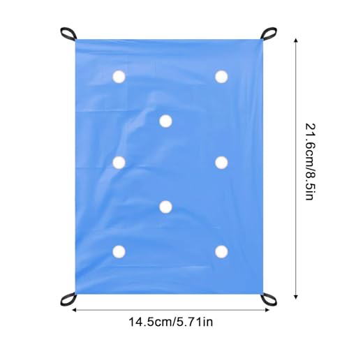 Set divertidas actividades de ejercicio grupal con lona resistente 5
