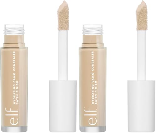 Image of e.l.f Hydrating Satin Camo Concealer Light Beige (Pack of 2)