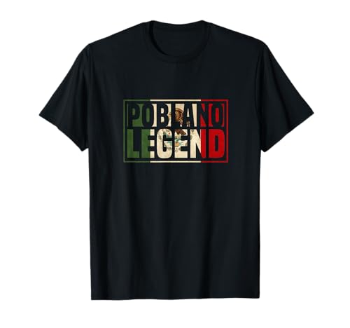 POBLANO LEGEND. Cool Mexican POBLANO T-Shirt