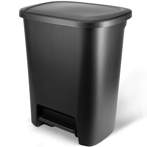Caneca de basura rectangular plástica de 20.4 galones