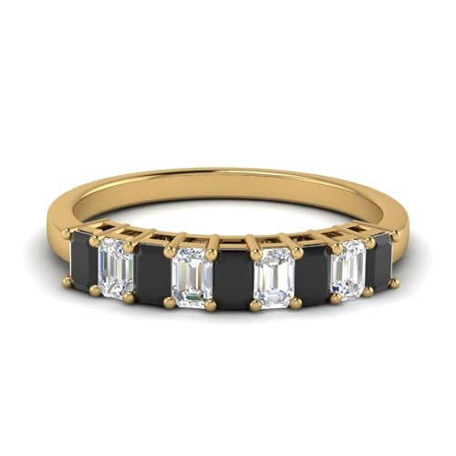 Genuine Real Natural Black Onyx 925 Sterling Silver Simple Promise Engagement Handmade Ring for Women