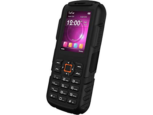 BLU Tank Mega T570 2.4" GSM Unlocked Cellphone 32MB Dual Sim W/Flashlight - Orange