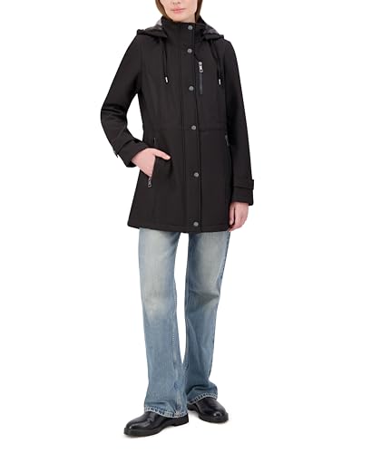 Nautica womens Coat - Midweight Softshell - Water Resistant Jacket for Women (Xxs-xxl)4