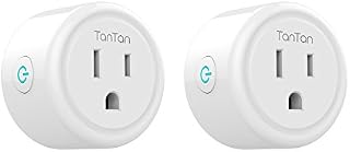 Smart Plug Work with Alexa and Google Home, TanTan WiFi Outlet Mini Socket