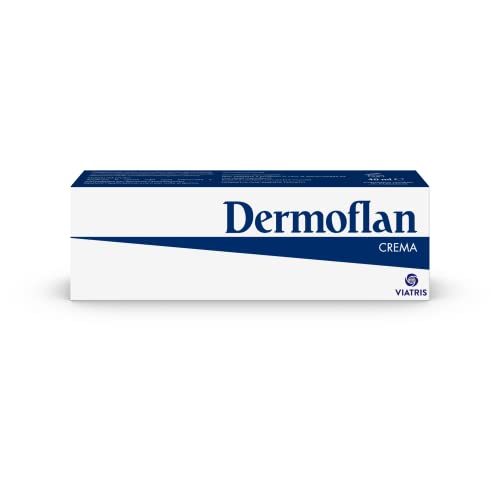 Dermoflan, Crema dermatológica para pieles sensibles, con propiedades emolientes para aliviar la picazón y el estrés cutáneo, ayuda a mantener el equilibrio fisiológico de la piel, 40 g