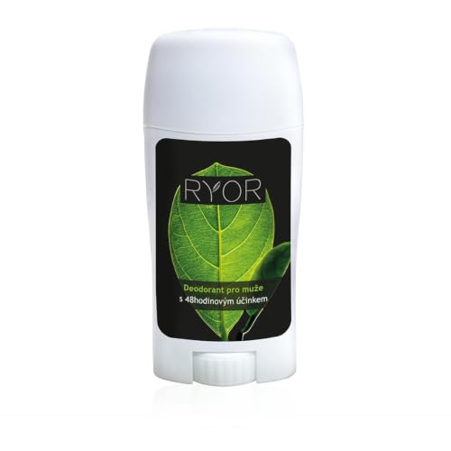 RYOR 48-Hour Deodorant Cream for Men, Aluminium Free, 50 ml