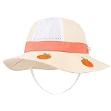 ❀ Acesorios perfectos: gorra de verano bebé plegable se puede doblar hasta un tamaño diminuto y cabe en cualquier bolso, muy conveniente para llevar. Idel para viajar y vacaciones
