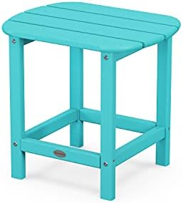 POLYWOOD SBT18AR South Beach 18" Outdoor Side Table, Aruba