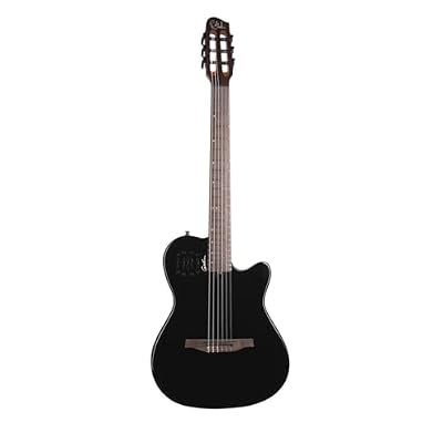 Godin Multiac Mundial Nylon Acoustic-electric Guitar - Onyx Black