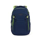 satch match Schulrucksack ergonomisch, erweiterbar auf 35 Liter, extra Fronttasche