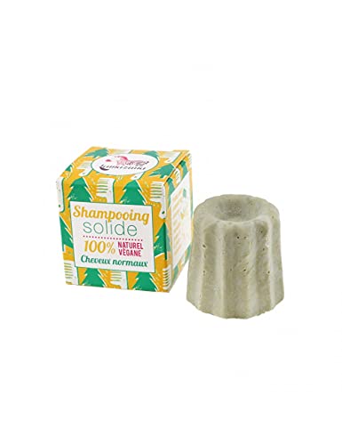 Shampoing Solide Pour Cheveux Normaux, Argile Blanche Et Verte - 70 Ml