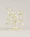 Lenox 890633 Snowflake 10-Piece Ornament & Tree Set, Display Stand