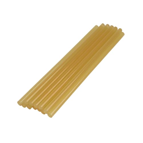 REPAIROCK 12 Pcs 7mm x 200mm Hot Glue Sticks Auto Body Paintless Dent Removal Repair Yellow for Car Auto Replacement Parts