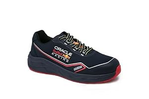 Sparco - Teamwork Milton ESD S1PS SR FO HRO - Unisex Comfort Professional Sicherheitsschuhe - Running Style - Abriebfeste Verstärkungen - Offizielle Oracle Red Bull Racing Lackierung - 43 EU