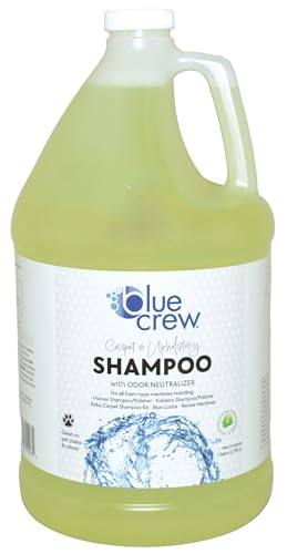 Blue Crew Carpet & Upholstery Shampoo with Odor Neutralizer 128 oz