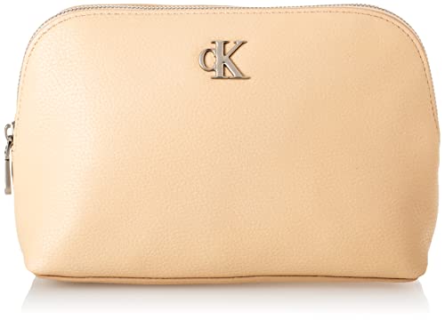 Calvin Klein CKJ Minimal Monogram Make-Up Bag Muslin