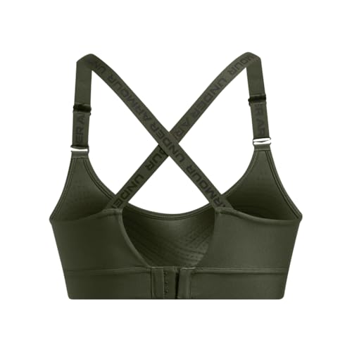 Image of Under Armour Women's Armour Mid Heathered Sports Bra