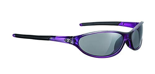 Tifosi Women's Alpe 2.0 Sunglasses, Crystal Purple (Smoke Polarized Lens) #TOP3
