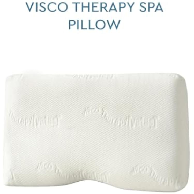 Yatas Bedding Visco Therapy Spa Pillow, White