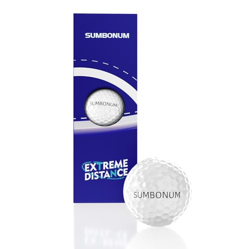 SUMBONUM Surlyn Golf Balls 3 Pack