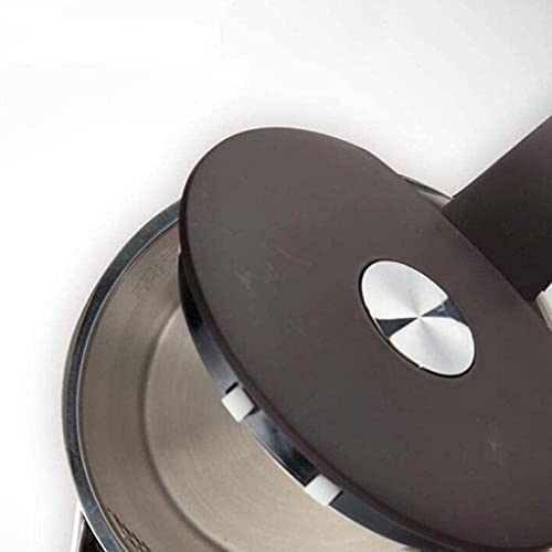 Bouilloire portable électrique MU acier inoxydable marron compacte - 7