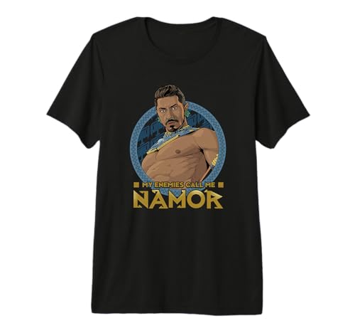 T-shirt Black Panther Namor Enemies V2 idéal pour vos sorties geek et cinéma